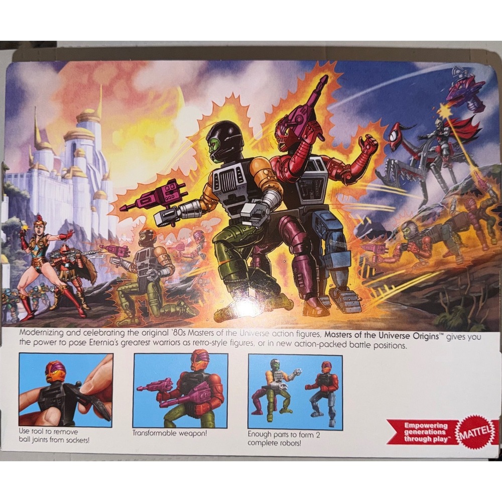 Mattel Masters of the Universe Origins Multi-Bot Evil Horde Action Figure JKC46 - Picture 5 of 9